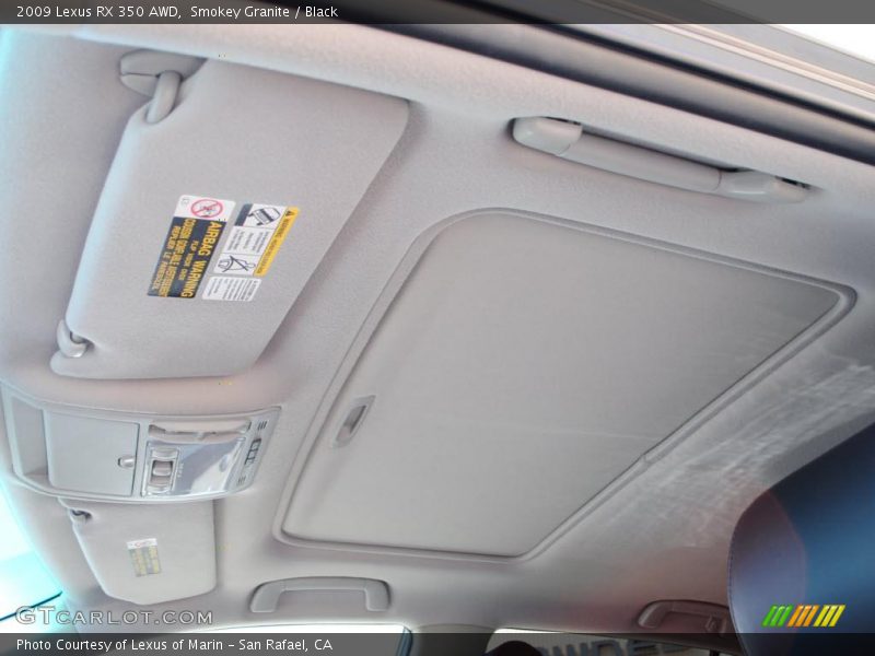 Smokey Granite / Black 2009 Lexus RX 350 AWD