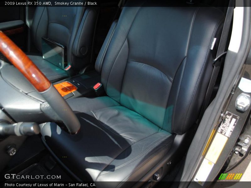 Smokey Granite / Black 2009 Lexus RX 350 AWD