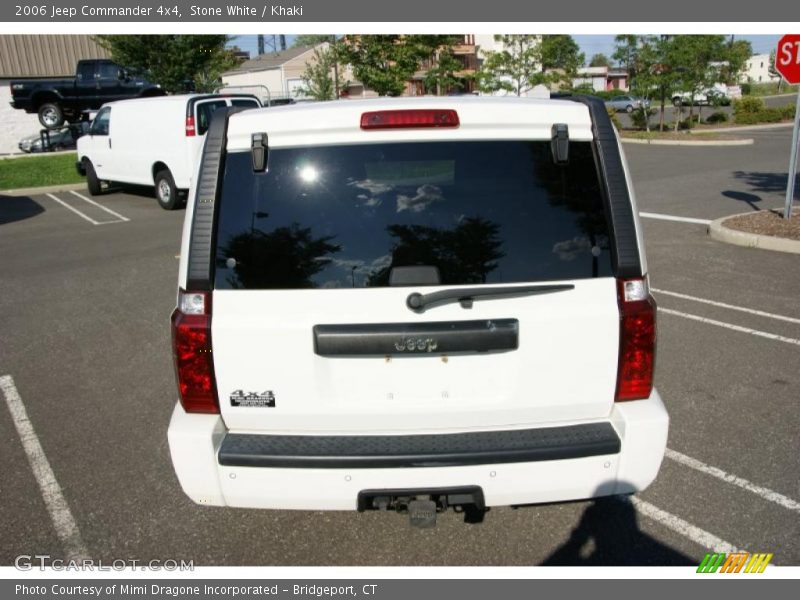 Stone White / Khaki 2006 Jeep Commander 4x4