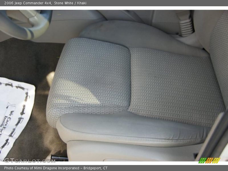 Stone White / Khaki 2006 Jeep Commander 4x4