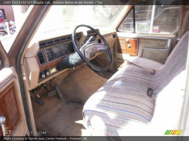 Medium Walnut Brown Metallic / Tan 1983 Ford F150 XLT Regular Cab
