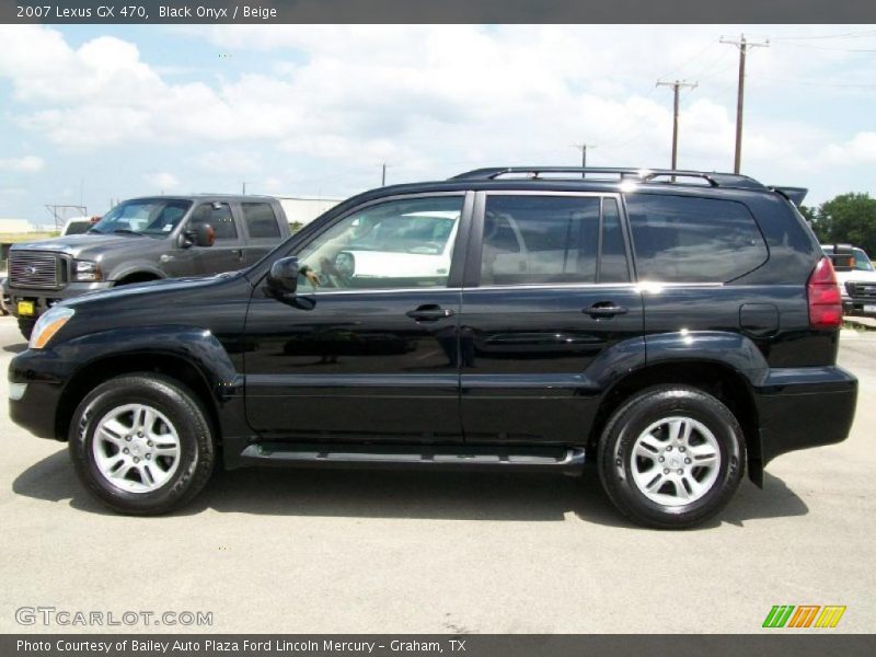 Black Onyx / Beige 2007 Lexus GX 470