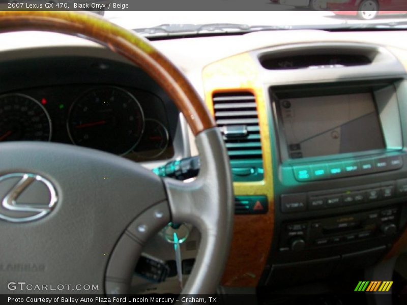 Black Onyx / Beige 2007 Lexus GX 470