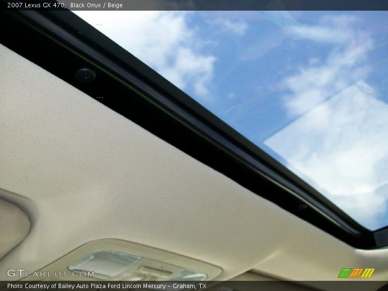 Black Onyx / Beige 2007 Lexus GX 470