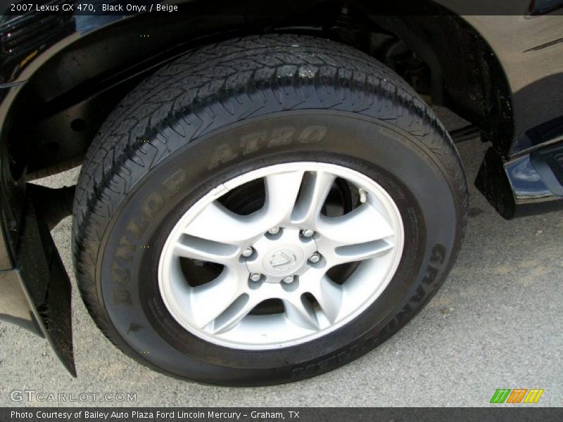 Black Onyx / Beige 2007 Lexus GX 470