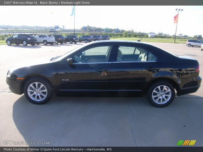 Black Ebony / Medium Light Stone 2007 Mercury Milan I4