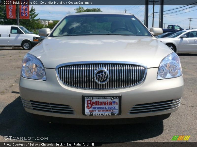 Gold Mist Metallic / Cocoa/Cashmere 2007 Buick Lucerne CX