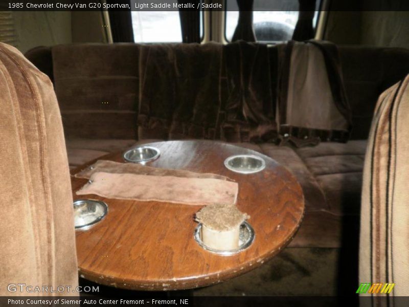 Light Saddle Metallic / Saddle 1985 Chevrolet Chevy Van G20 Sportvan