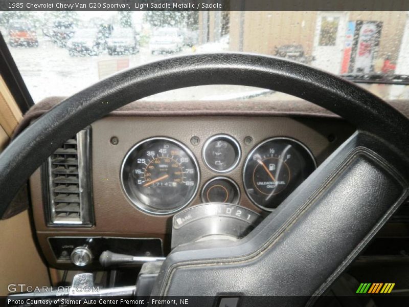 Light Saddle Metallic / Saddle 1985 Chevrolet Chevy Van G20 Sportvan