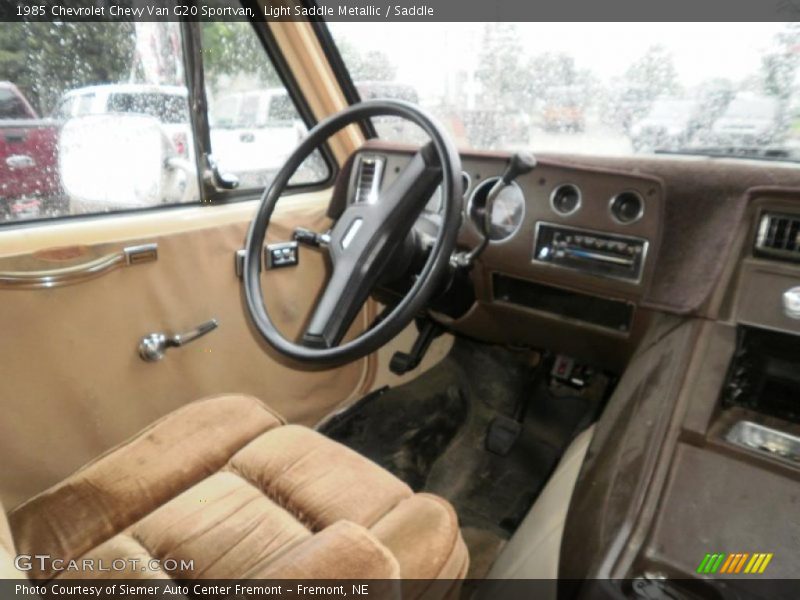 Light Saddle Metallic / Saddle 1985 Chevrolet Chevy Van G20 Sportvan