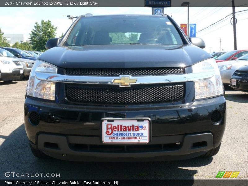 Black / Light Gray 2007 Chevrolet Equinox LS AWD