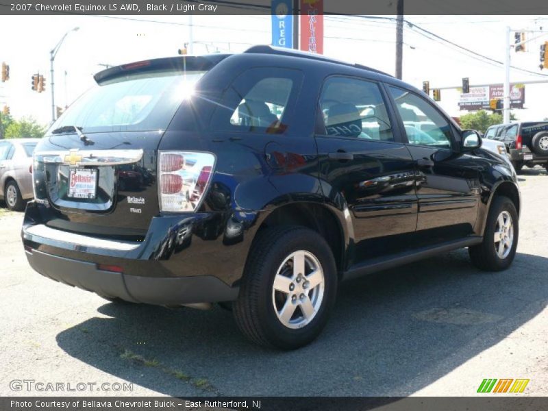 Black / Light Gray 2007 Chevrolet Equinox LS AWD