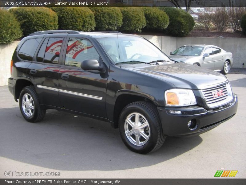 Carbon Black Metallic / Ebony 2009 GMC Envoy SLE 4x4