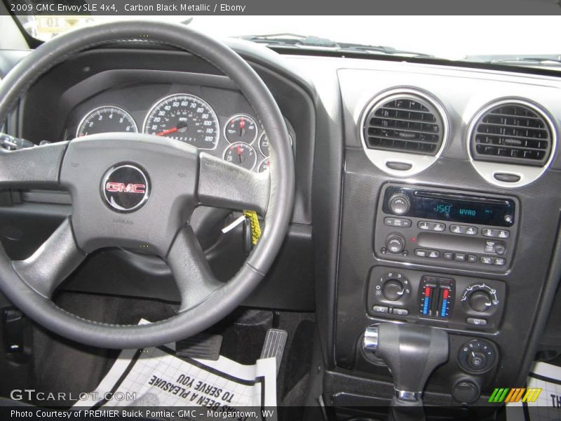 Carbon Black Metallic / Ebony 2009 GMC Envoy SLE 4x4