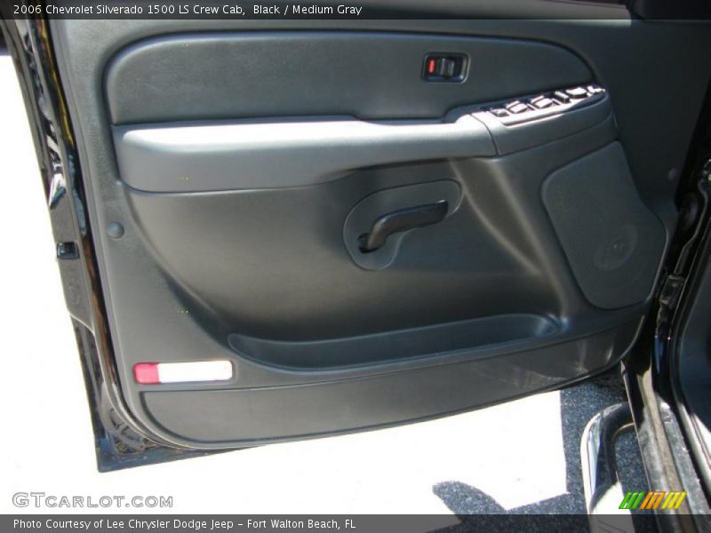 Black / Medium Gray 2006 Chevrolet Silverado 1500 LS Crew Cab