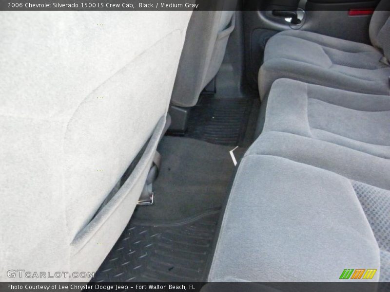 Black / Medium Gray 2006 Chevrolet Silverado 1500 LS Crew Cab