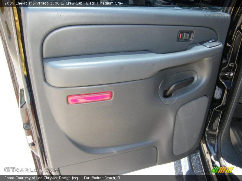 Black / Medium Gray 2006 Chevrolet Silverado 1500 LS Crew Cab