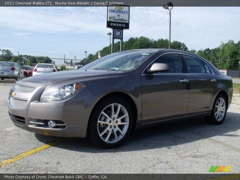 Mocha Steel Metallic / Cocoa/Cashmere 2011 Chevrolet Malibu LTZ
