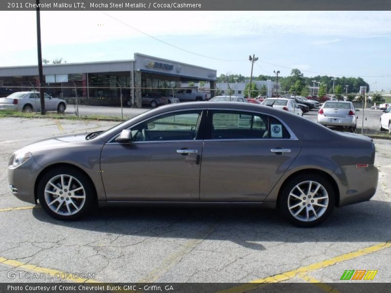 Mocha Steel Metallic / Cocoa/Cashmere 2011 Chevrolet Malibu LTZ