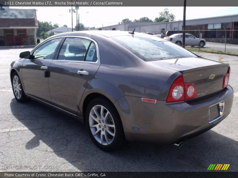 Mocha Steel Metallic / Cocoa/Cashmere 2011 Chevrolet Malibu LTZ