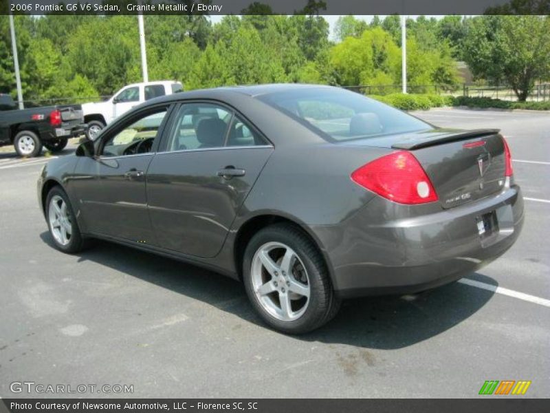 Granite Metallic / Ebony 2006 Pontiac G6 V6 Sedan