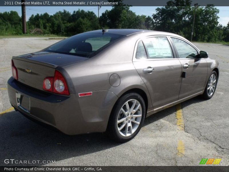 Mocha Steel Metallic / Cocoa/Cashmere 2011 Chevrolet Malibu LTZ
