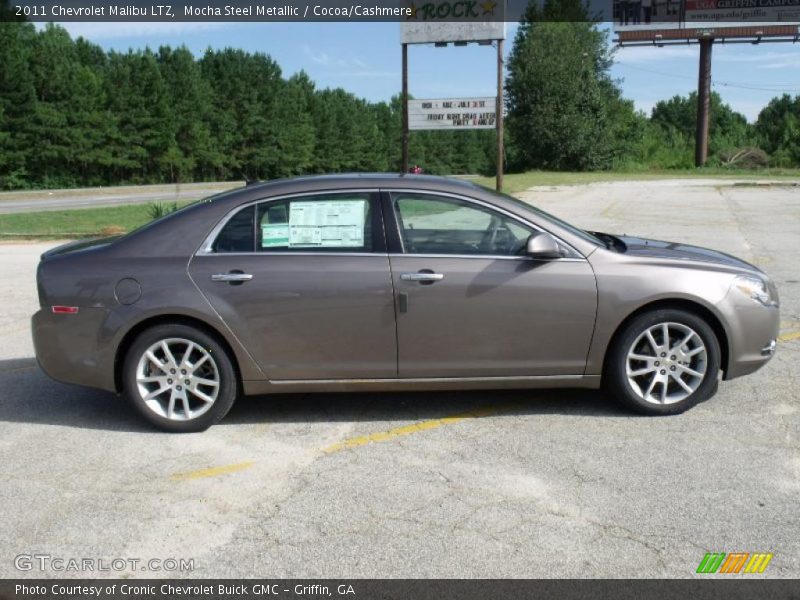 Mocha Steel Metallic / Cocoa/Cashmere 2011 Chevrolet Malibu LTZ