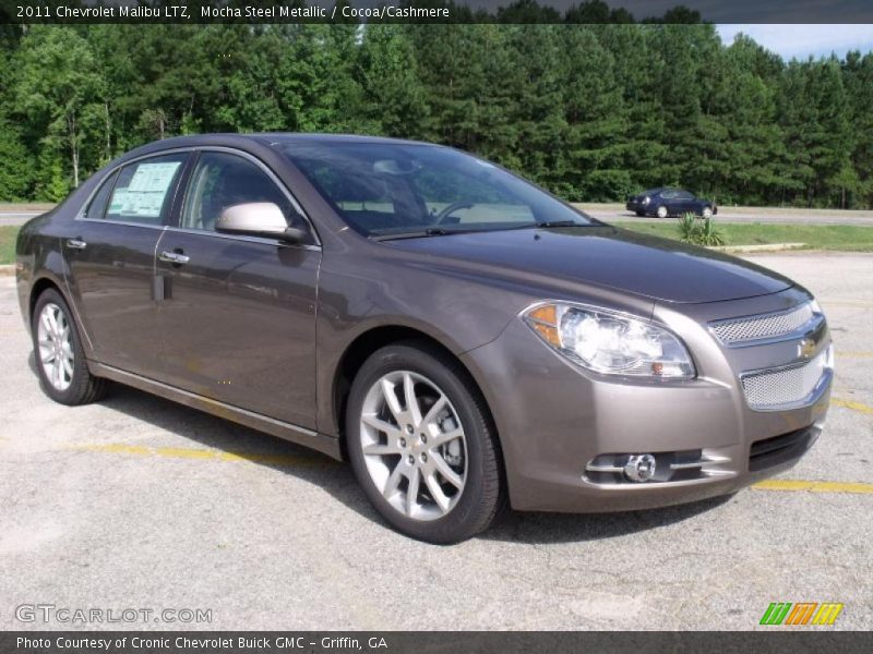 Mocha Steel Metallic / Cocoa/Cashmere 2011 Chevrolet Malibu LTZ