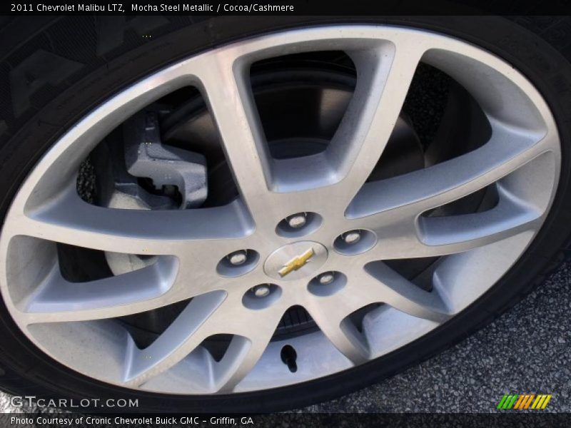 Mocha Steel Metallic / Cocoa/Cashmere 2011 Chevrolet Malibu LTZ