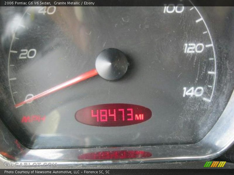 Granite Metallic / Ebony 2006 Pontiac G6 V6 Sedan