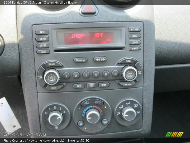 Granite Metallic / Ebony 2006 Pontiac G6 V6 Sedan