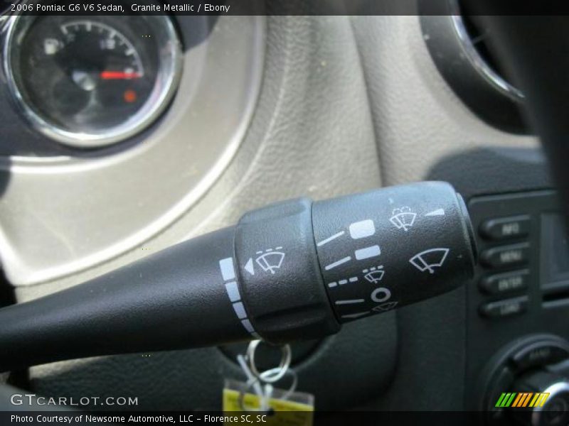 Granite Metallic / Ebony 2006 Pontiac G6 V6 Sedan