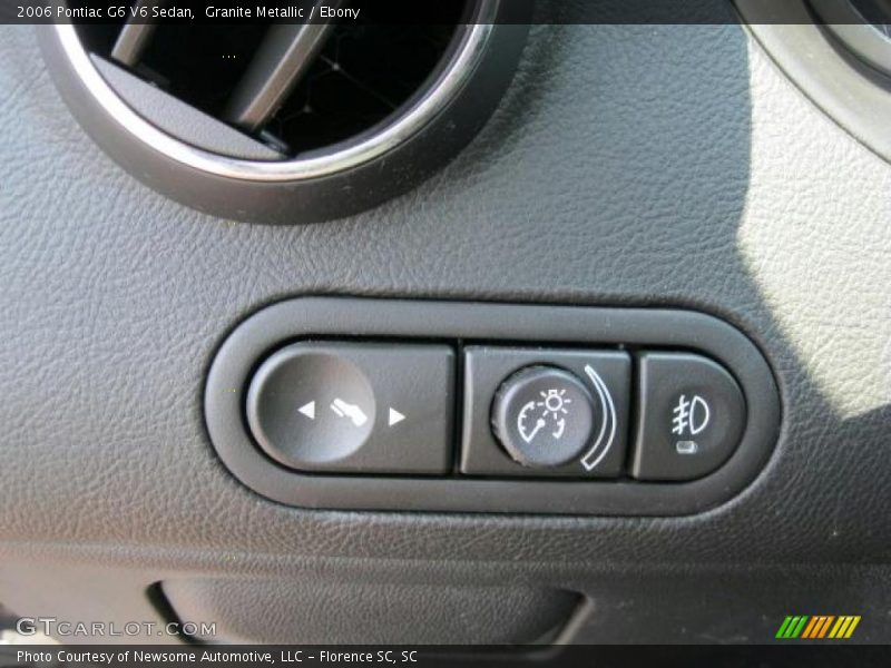 Granite Metallic / Ebony 2006 Pontiac G6 V6 Sedan