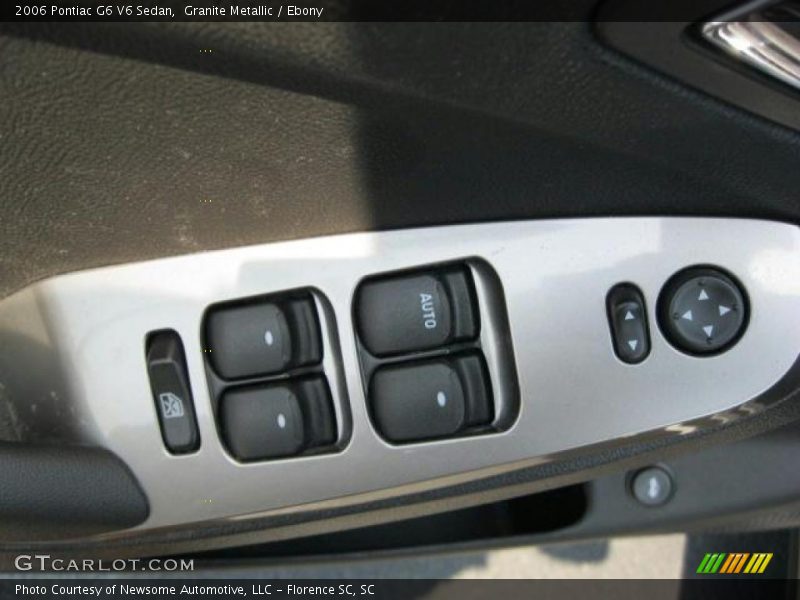 Granite Metallic / Ebony 2006 Pontiac G6 V6 Sedan