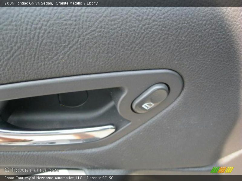 Granite Metallic / Ebony 2006 Pontiac G6 V6 Sedan