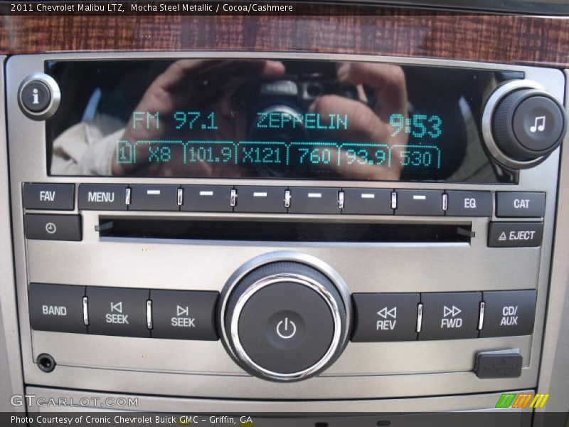 Mocha Steel Metallic / Cocoa/Cashmere 2011 Chevrolet Malibu LTZ