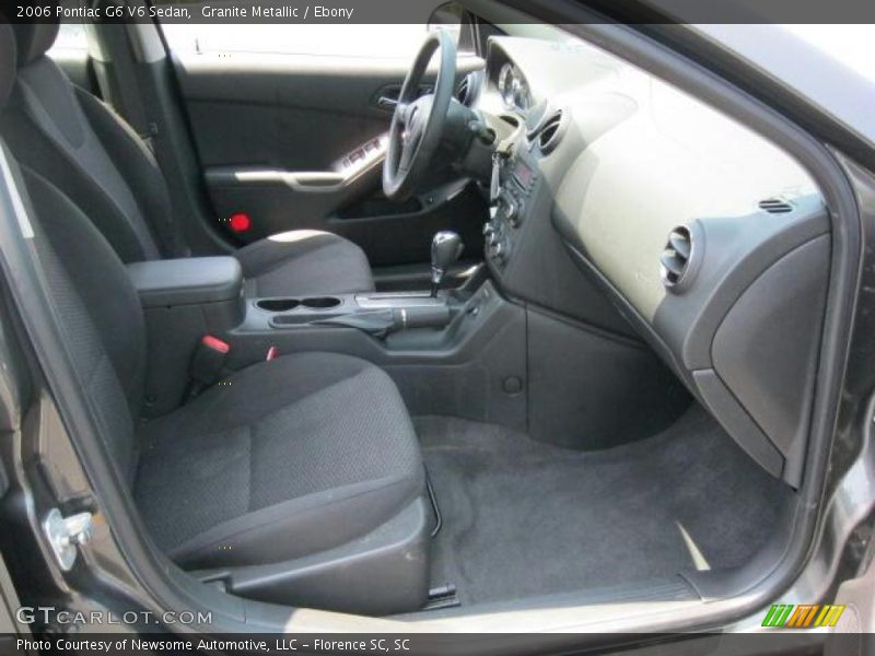 Granite Metallic / Ebony 2006 Pontiac G6 V6 Sedan
