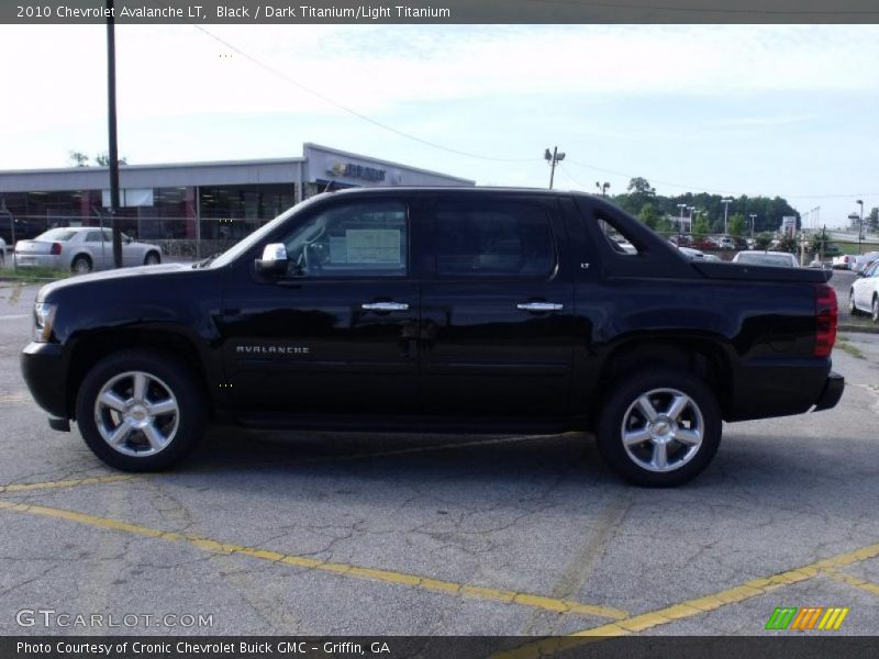 Black / Dark Titanium/Light Titanium 2010 Chevrolet Avalanche LT