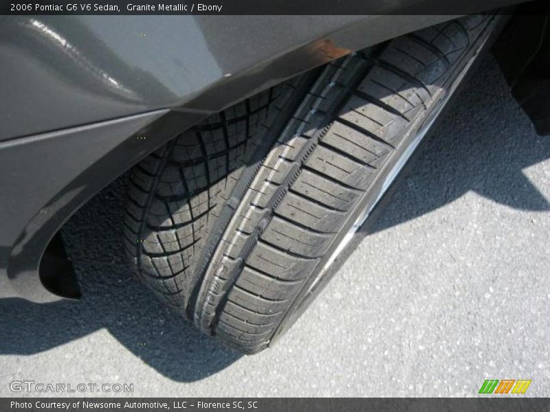 Granite Metallic / Ebony 2006 Pontiac G6 V6 Sedan