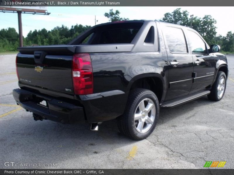 Black / Dark Titanium/Light Titanium 2010 Chevrolet Avalanche LT