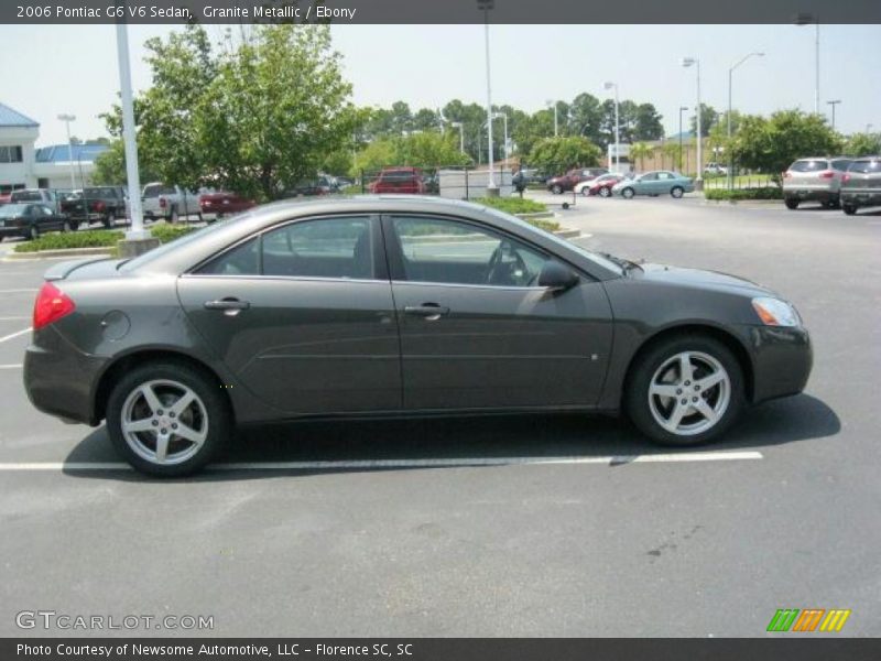 Granite Metallic / Ebony 2006 Pontiac G6 V6 Sedan
