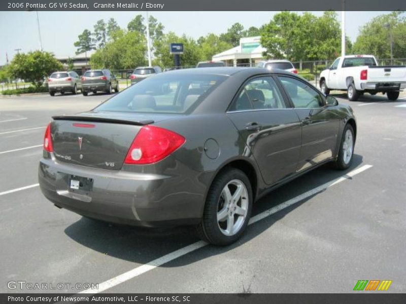 Granite Metallic / Ebony 2006 Pontiac G6 V6 Sedan
