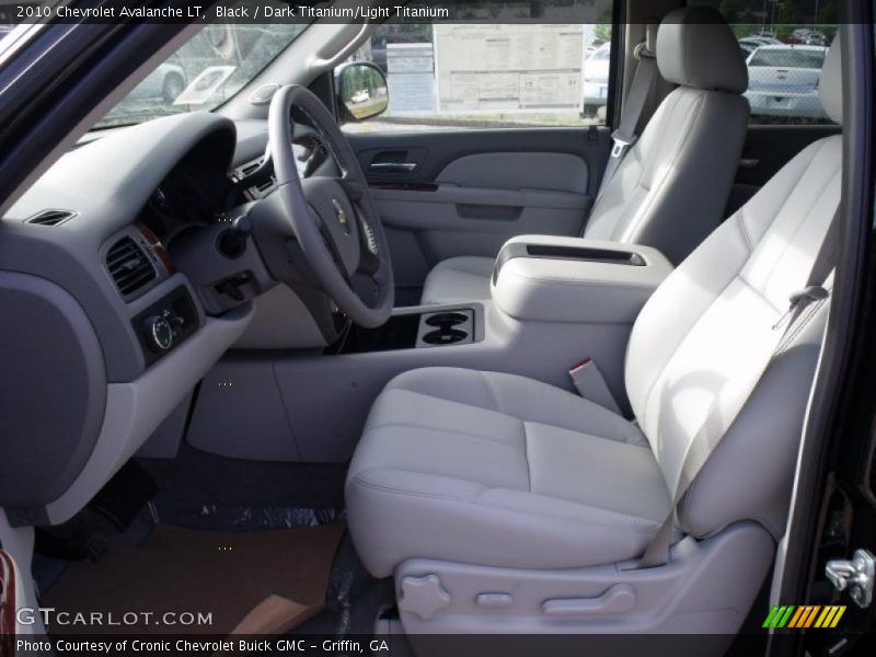 Black / Dark Titanium/Light Titanium 2010 Chevrolet Avalanche LT