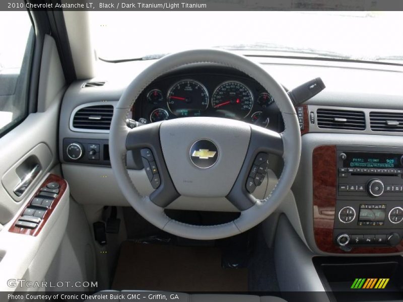 Black / Dark Titanium/Light Titanium 2010 Chevrolet Avalanche LT