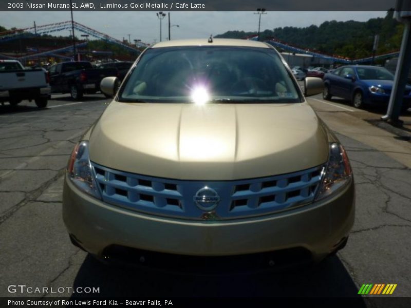 Luminous Gold Metallic / Cafe Latte 2003 Nissan Murano SL AWD