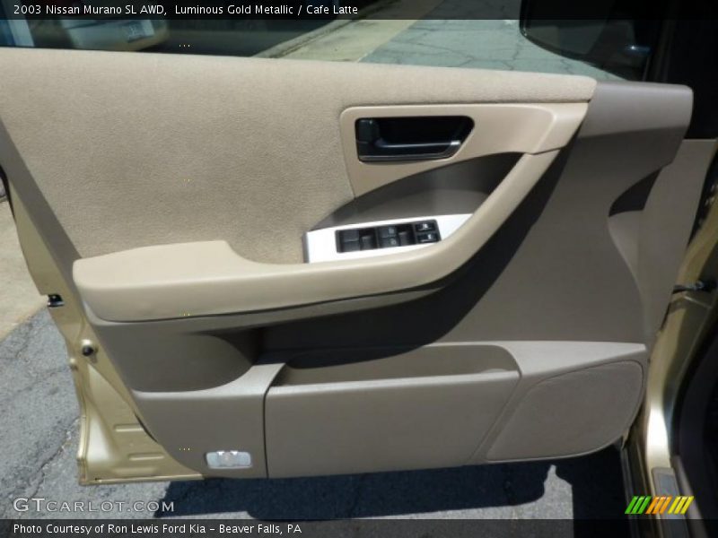 Luminous Gold Metallic / Cafe Latte 2003 Nissan Murano SL AWD