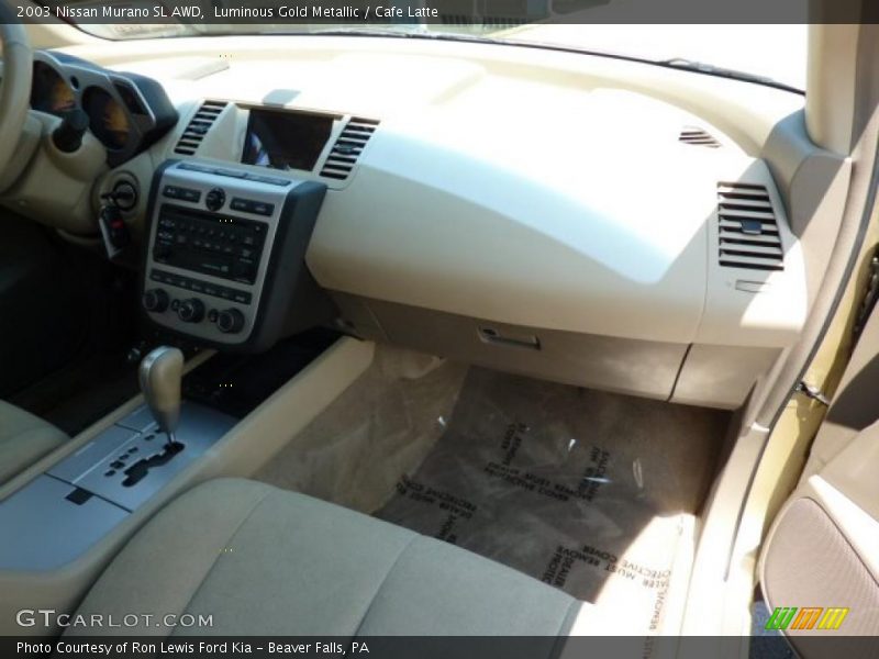 Luminous Gold Metallic / Cafe Latte 2003 Nissan Murano SL AWD