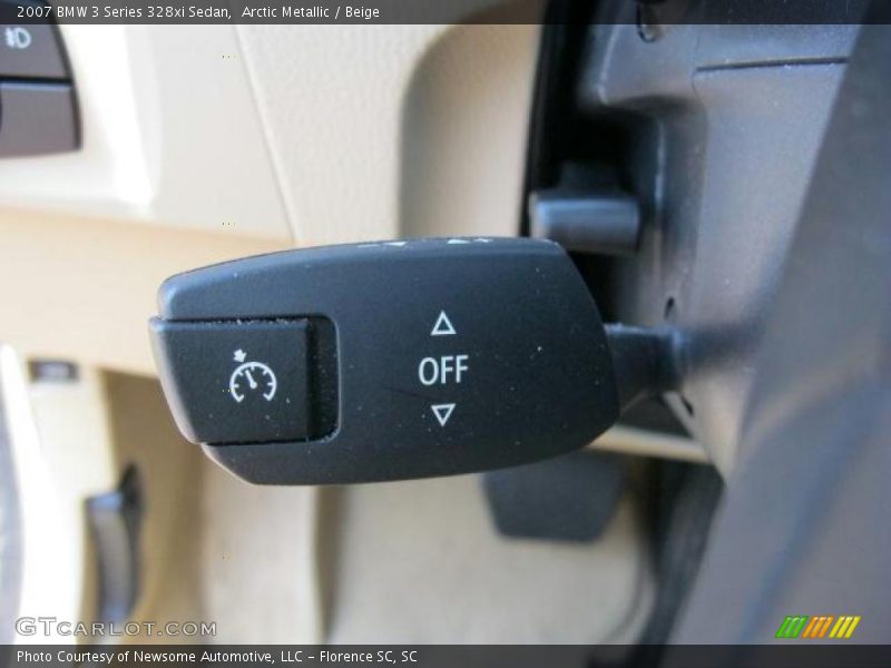 Arctic Metallic / Beige 2007 BMW 3 Series 328xi Sedan