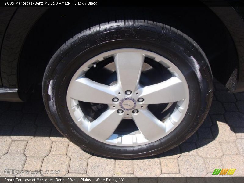 Black / Black 2009 Mercedes-Benz ML 350 4Matic