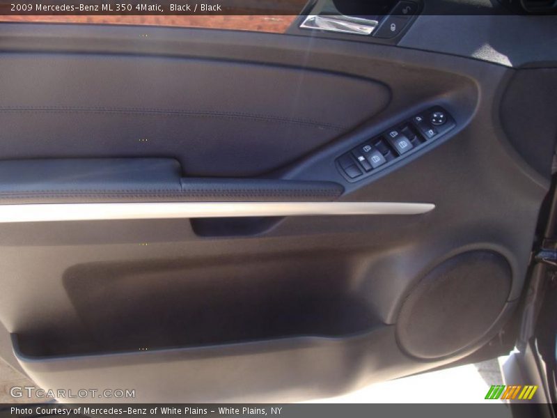 Black / Black 2009 Mercedes-Benz ML 350 4Matic